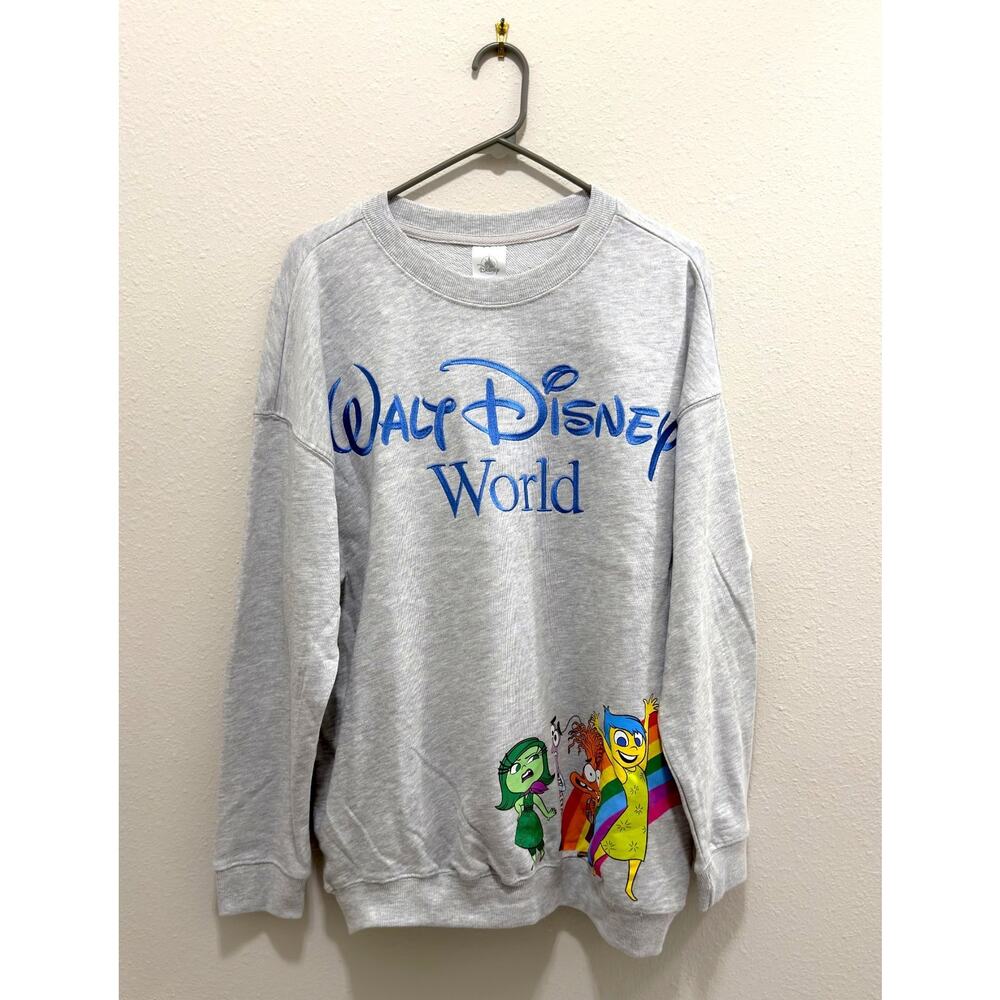Disney Parks Walt Disney World Inside Out Park Logo Pullover - Adult Medium